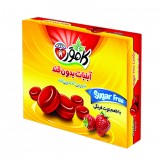 آبنبات توت فرنگی بدون قند