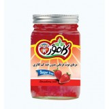 مربای توت فرنگی بدون قند